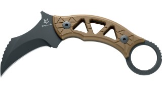 FOX- קרמביט טיטניום -   KARAMBIT TITANIUM BLADE FX-803-TiPVD